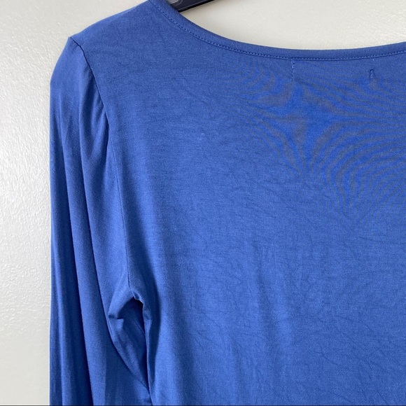 SP Periwinkle Michael Kors top w/ cowl neckline - Picture 4 of 4